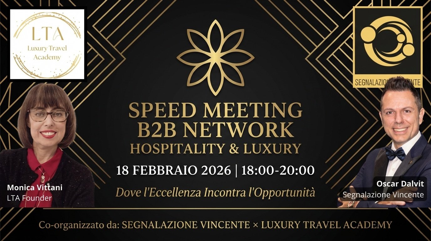 Locandina Evento Speed Meeting